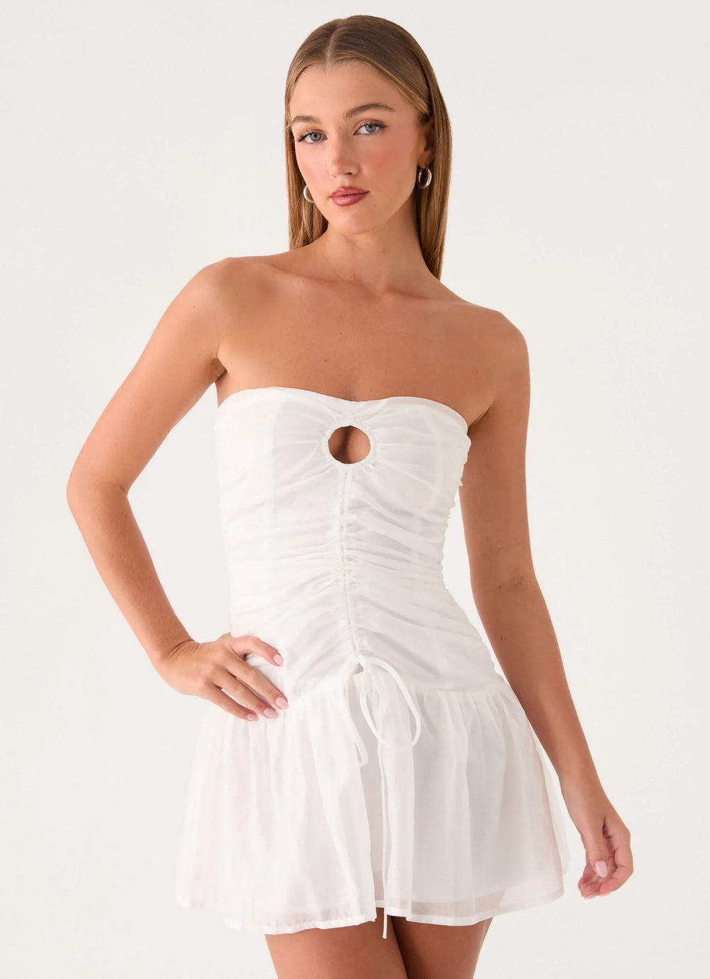 Eirwyn Mini Dress - White