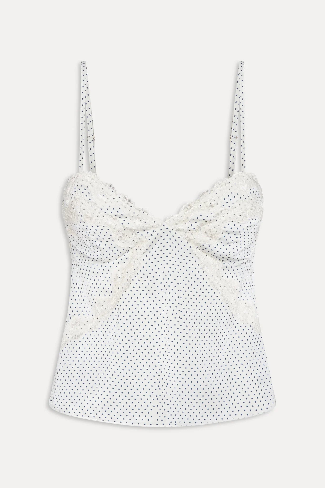 Laura Silk Camisole - French Pearl