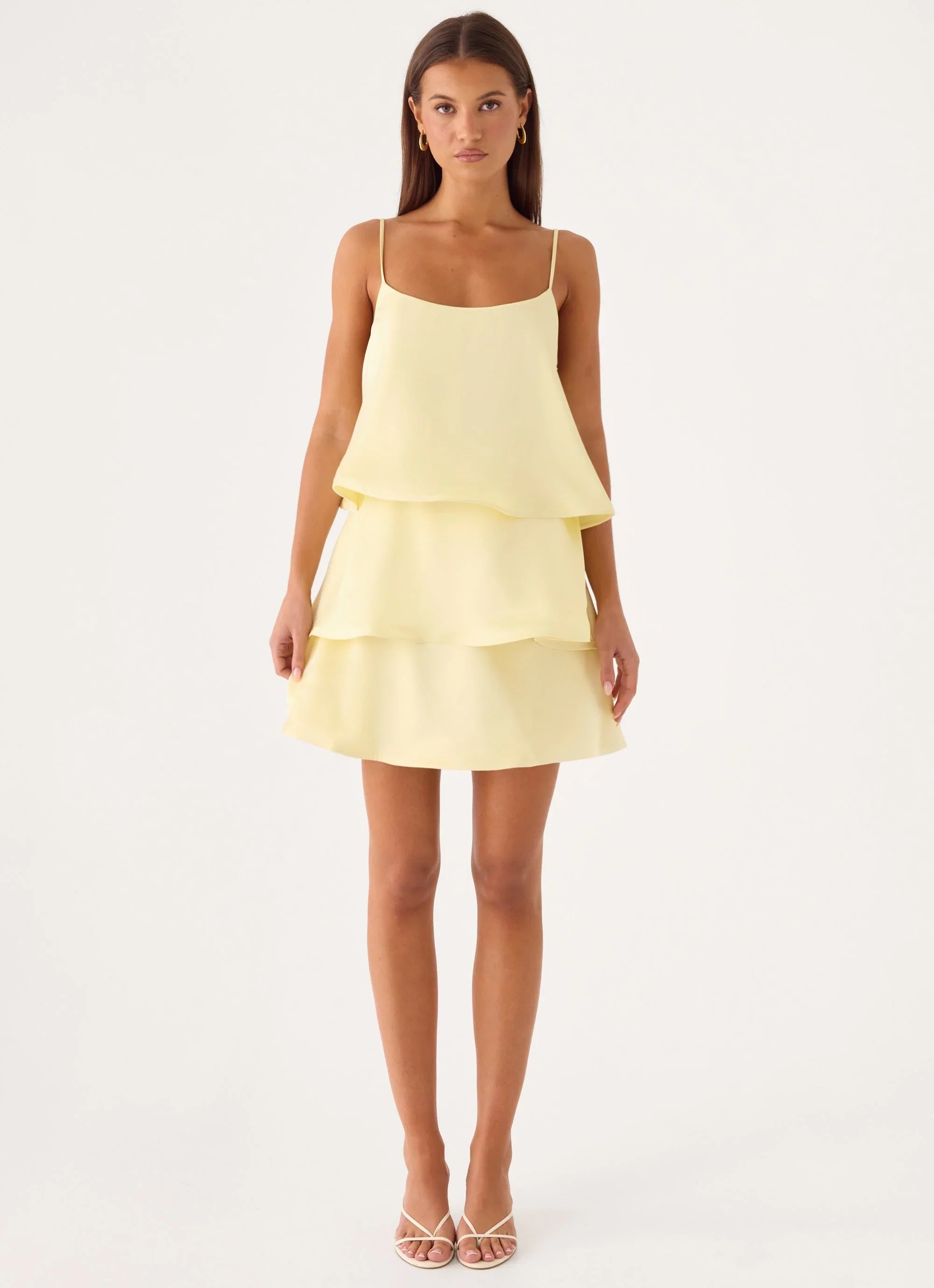 Becka Mini Dress - Yellow