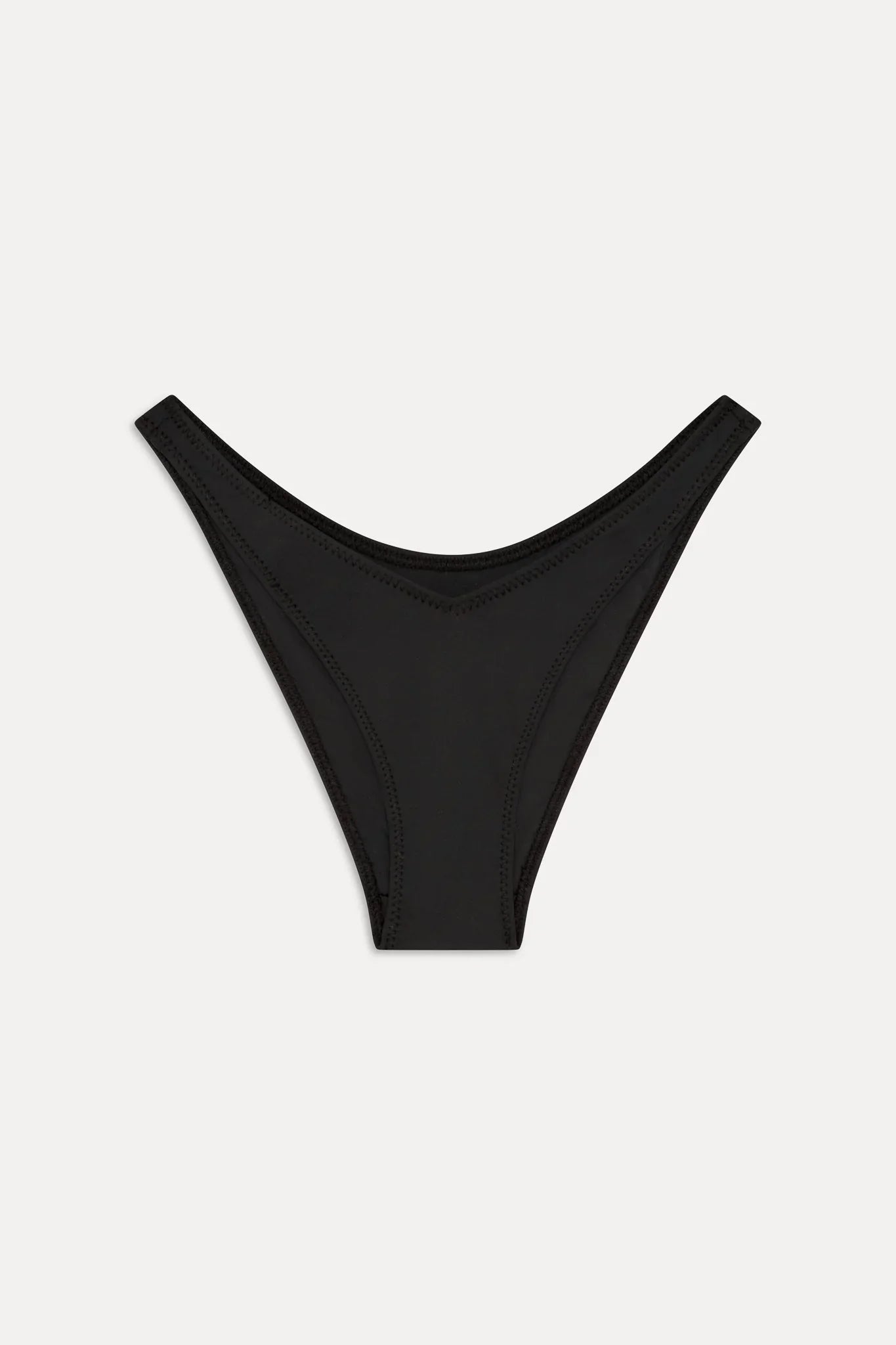 Harper Cheeky Bikini Bottom - Black