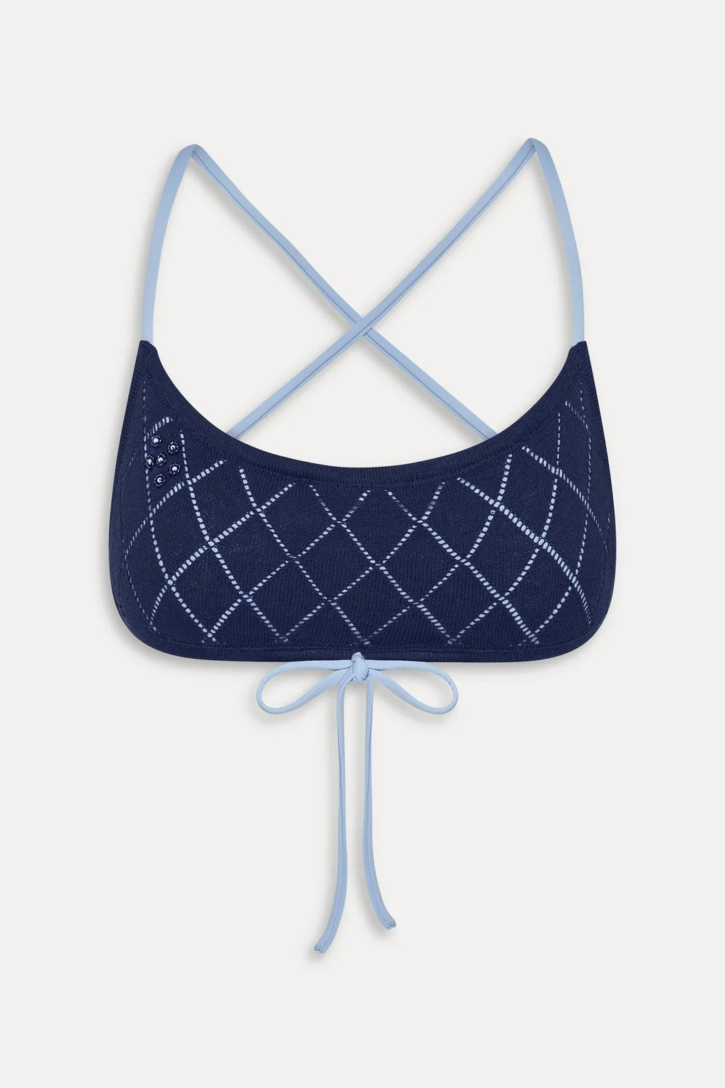Dreamy Skimpy Bikini Top - Diamond Stitch