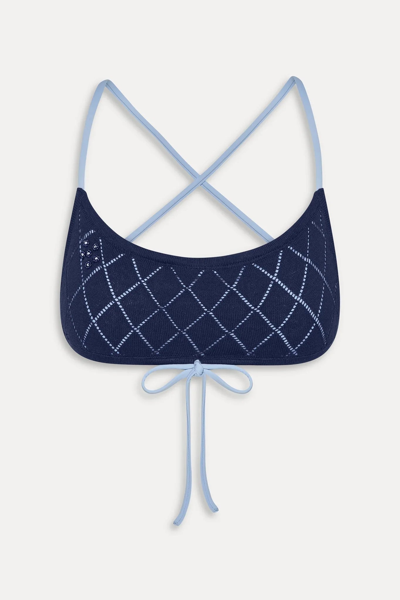 Dreamy Skimpy Bikini Top - Diamond Stitch