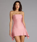 Flirty Vibe A-Line Mini Tube Dress