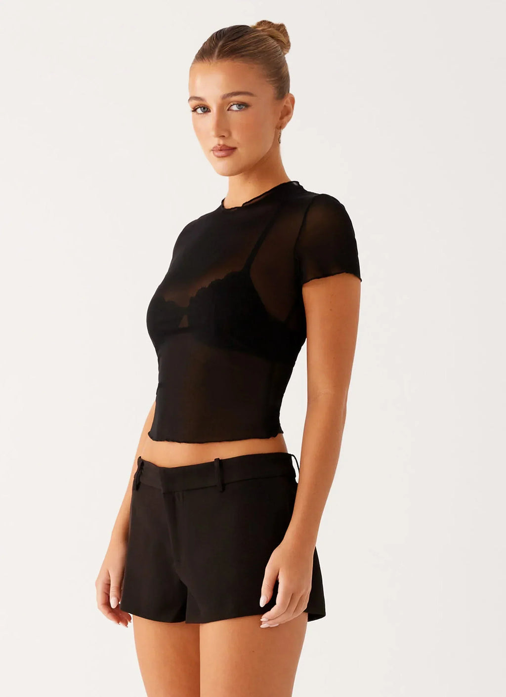Freedom Mini Shorts - Black