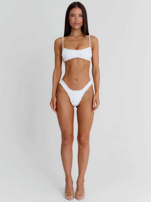 Charlott Bikini Top Ivory