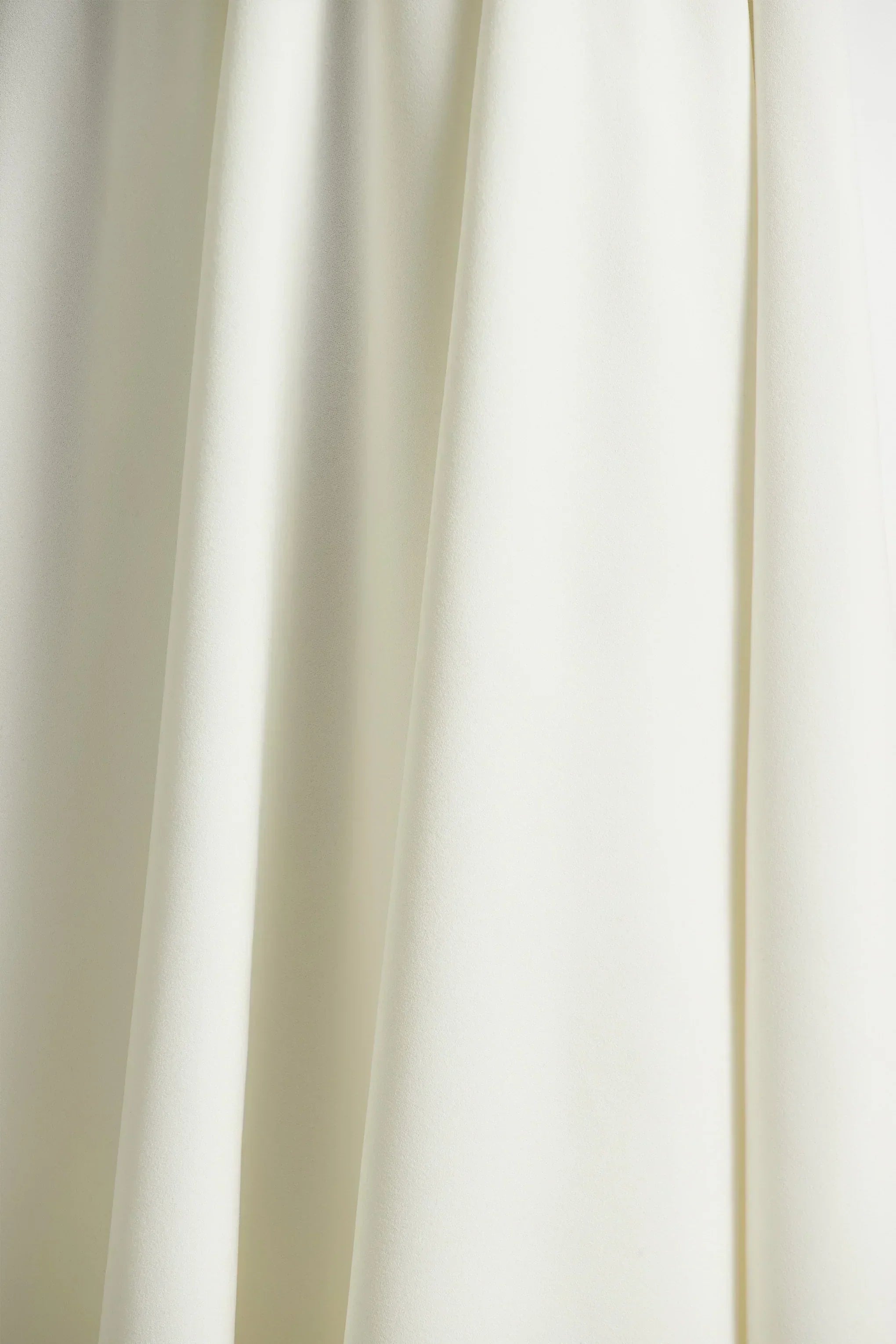 Bellamy | Cream Crew-Neck Long Sleeve Midi Dress