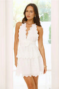 Poetry Love Embroidered Mini Dress