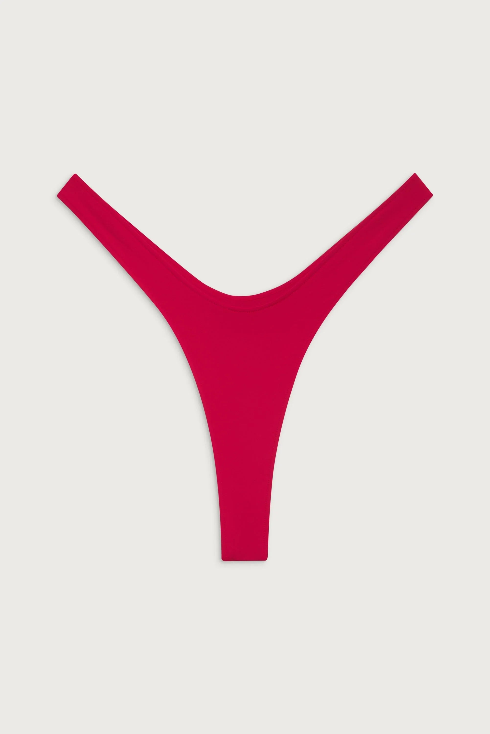 Full Moon Micro Bikini Bottom - True Red