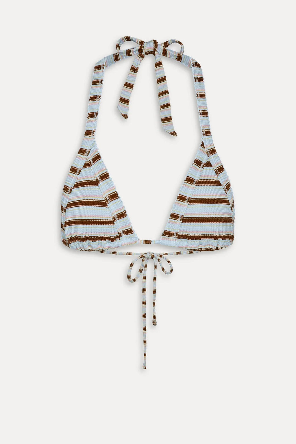 Taite Triangle Striped Bikini Top - Verona Stripe