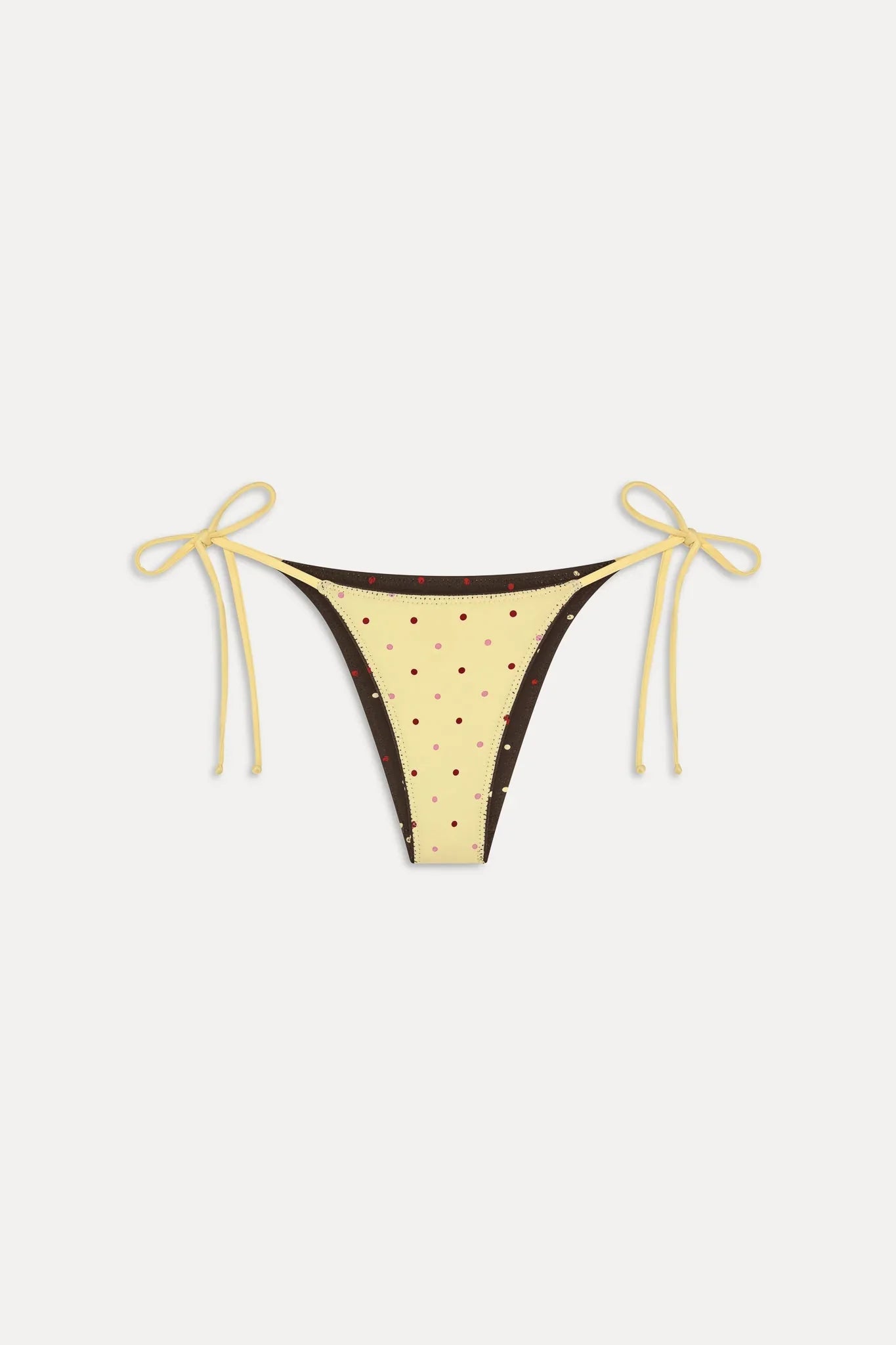 Mackenzie Reversible Bikini Bottom - Honey Bug