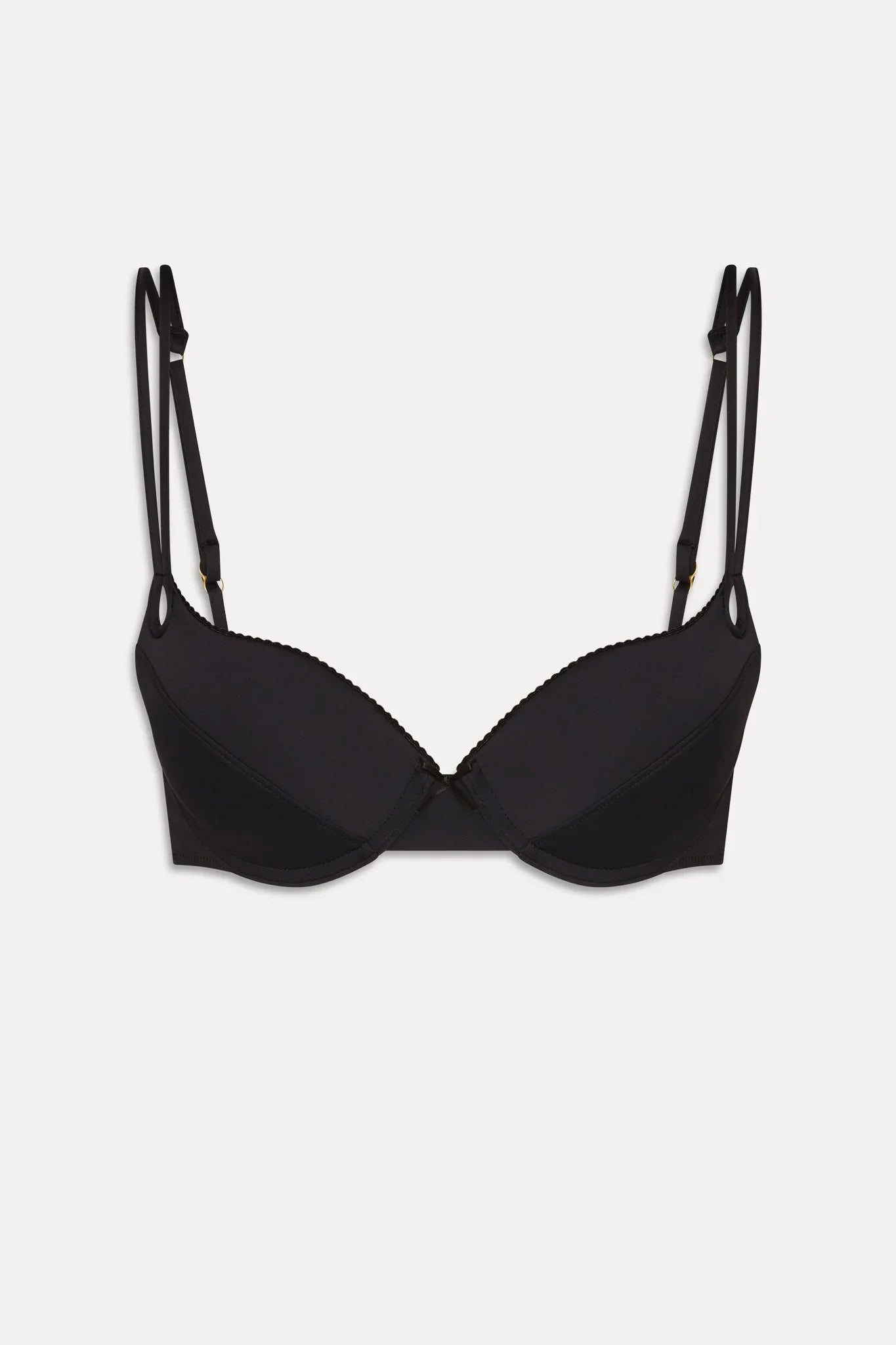 Cherish Push Up Bikini Top - Black