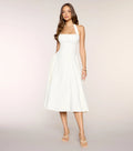 Picture Perfect Polka Dot Midi Dress