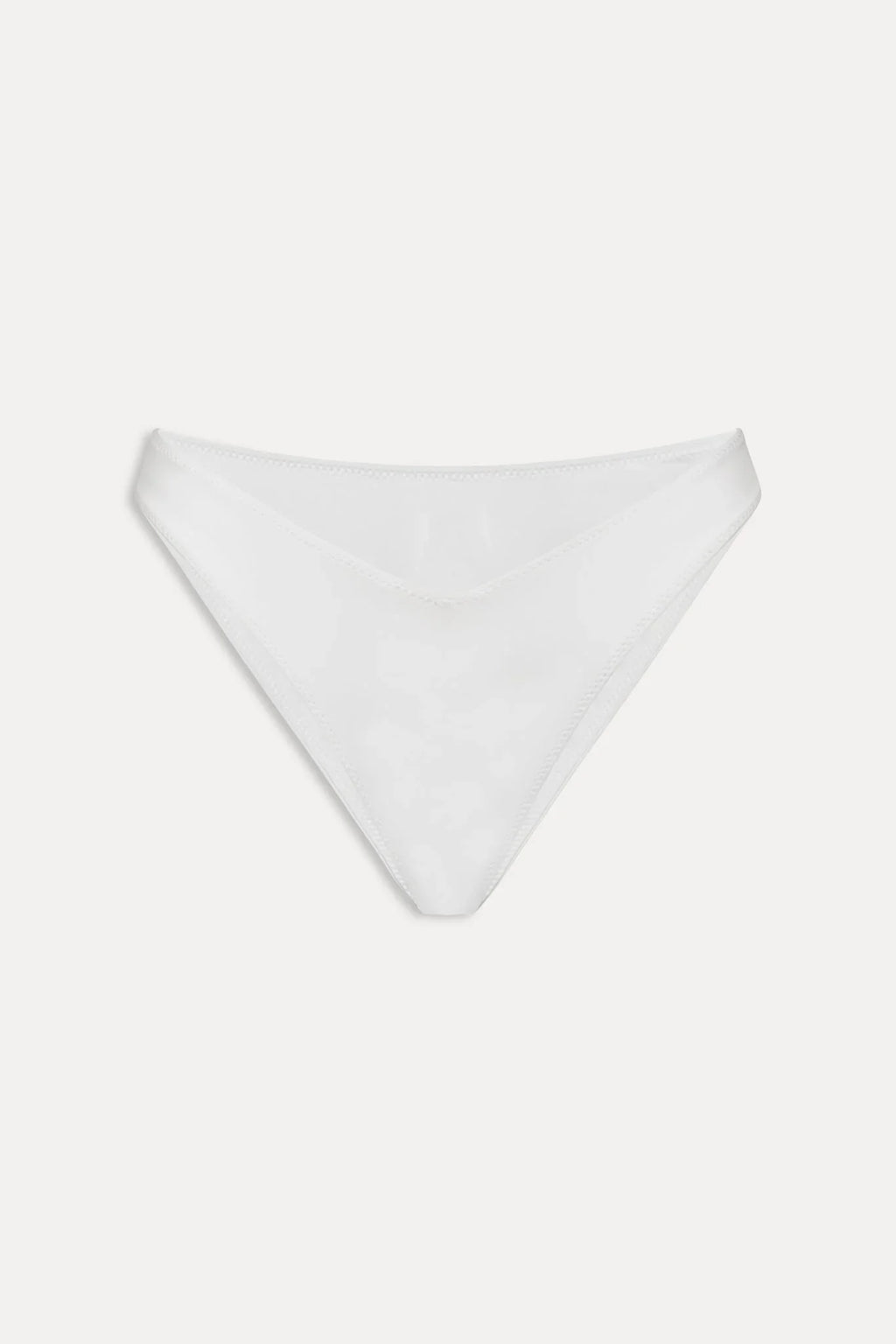 Enzo Cheeky Bikini Bottom - Optic White