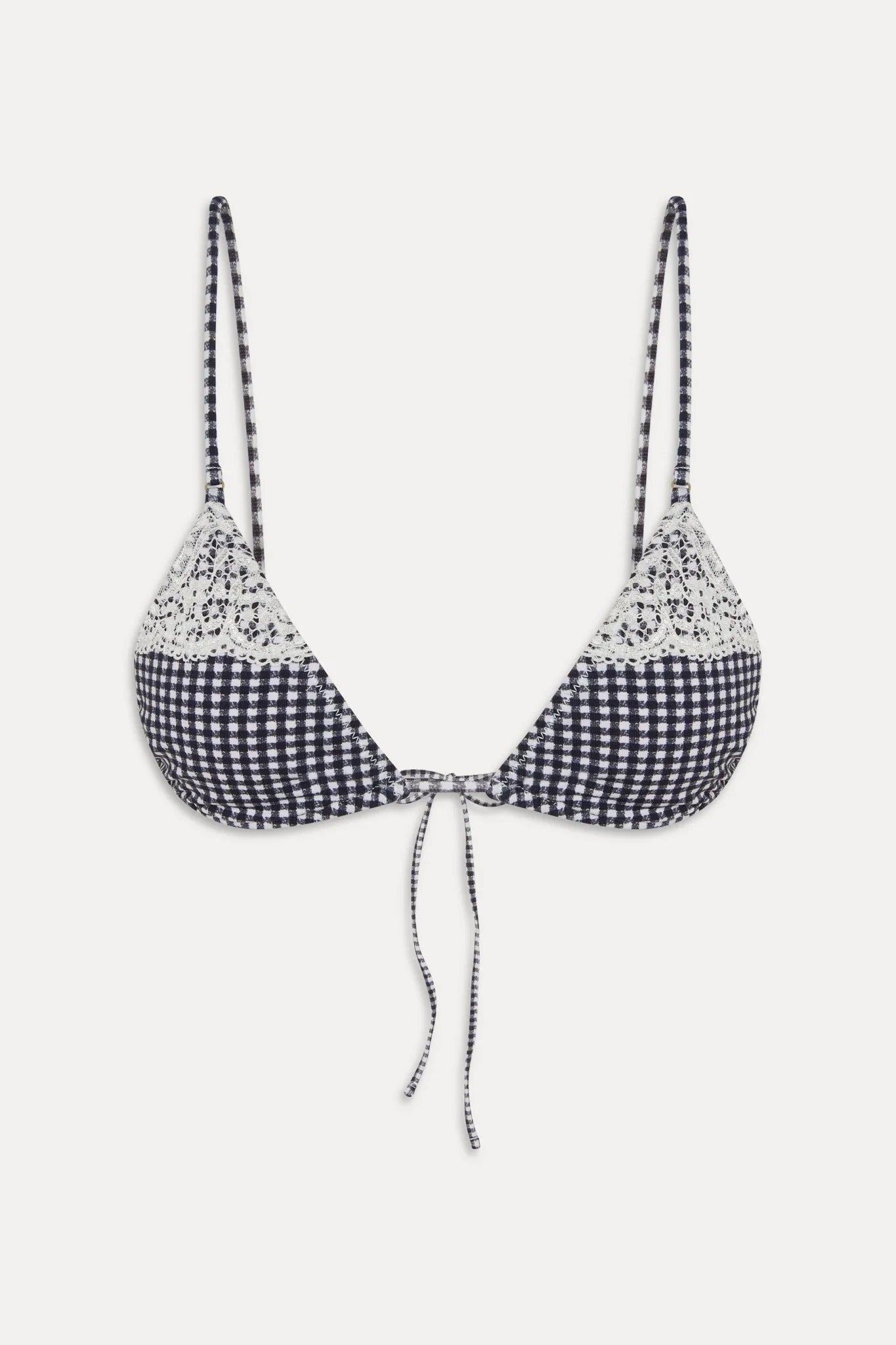 Elena Micro Cotton Bikini Top - Midnight Wishes