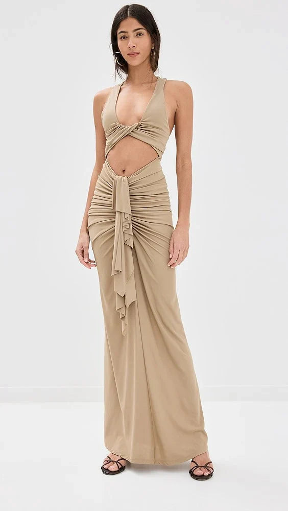 Christopher Esber Vivenda Drape Front Dress  Vivenda Drape Front Dress
