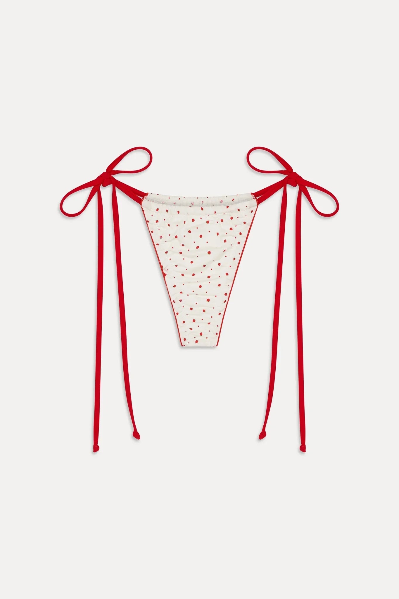 Tidal Micro String Bikini Bottom - Tiny Berry