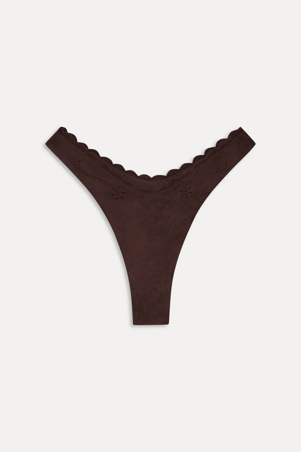Full Moon Suede Bikini Bottom - Desert Suede