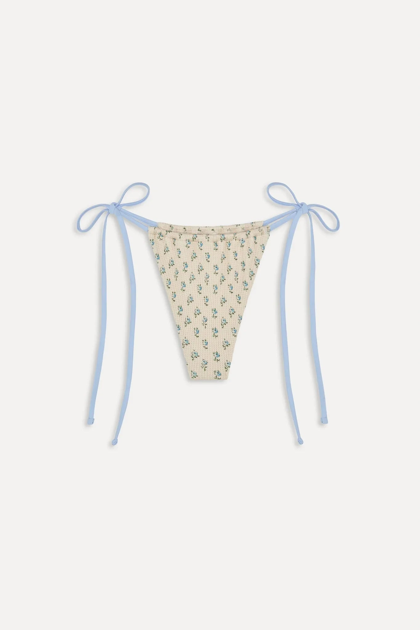 Tia Skimpy String Bikini Bottom - Spring Dreaming