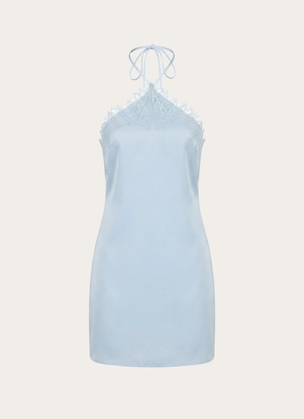 Samaria Halter Mini Dress - Mint