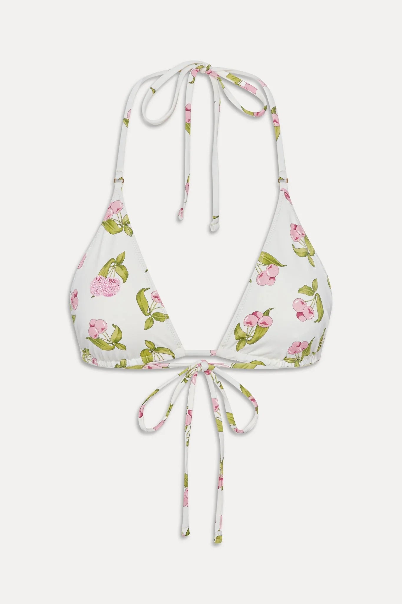 Grace Beaded Triangle Bikini Top - Cherry Picked