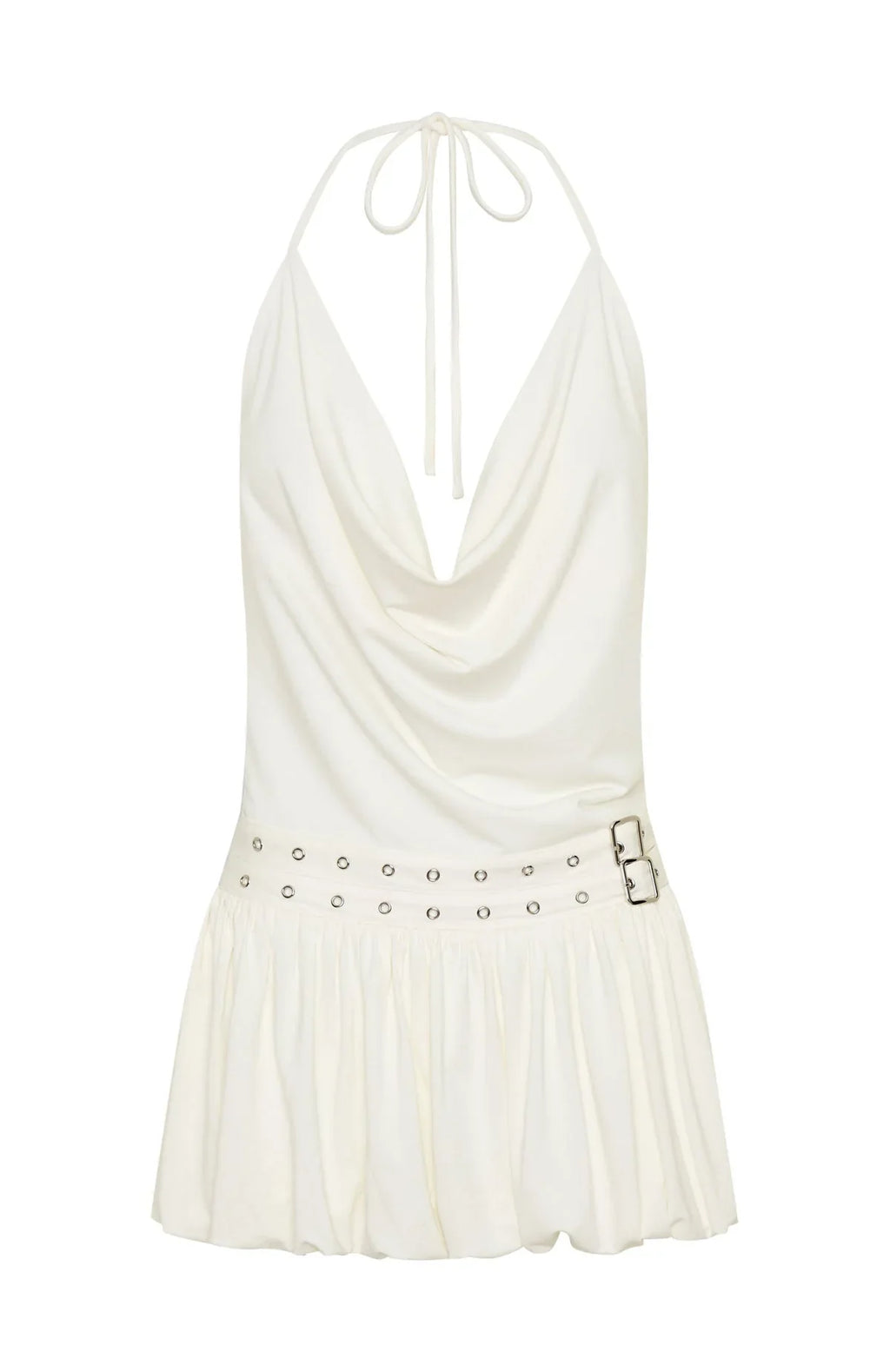 Calling Me Mini Dress Cream