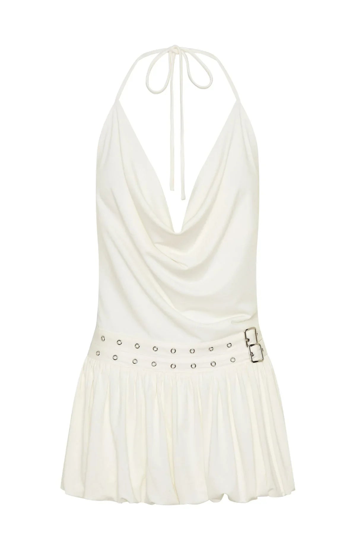 Calling Me Mini Dress Cream