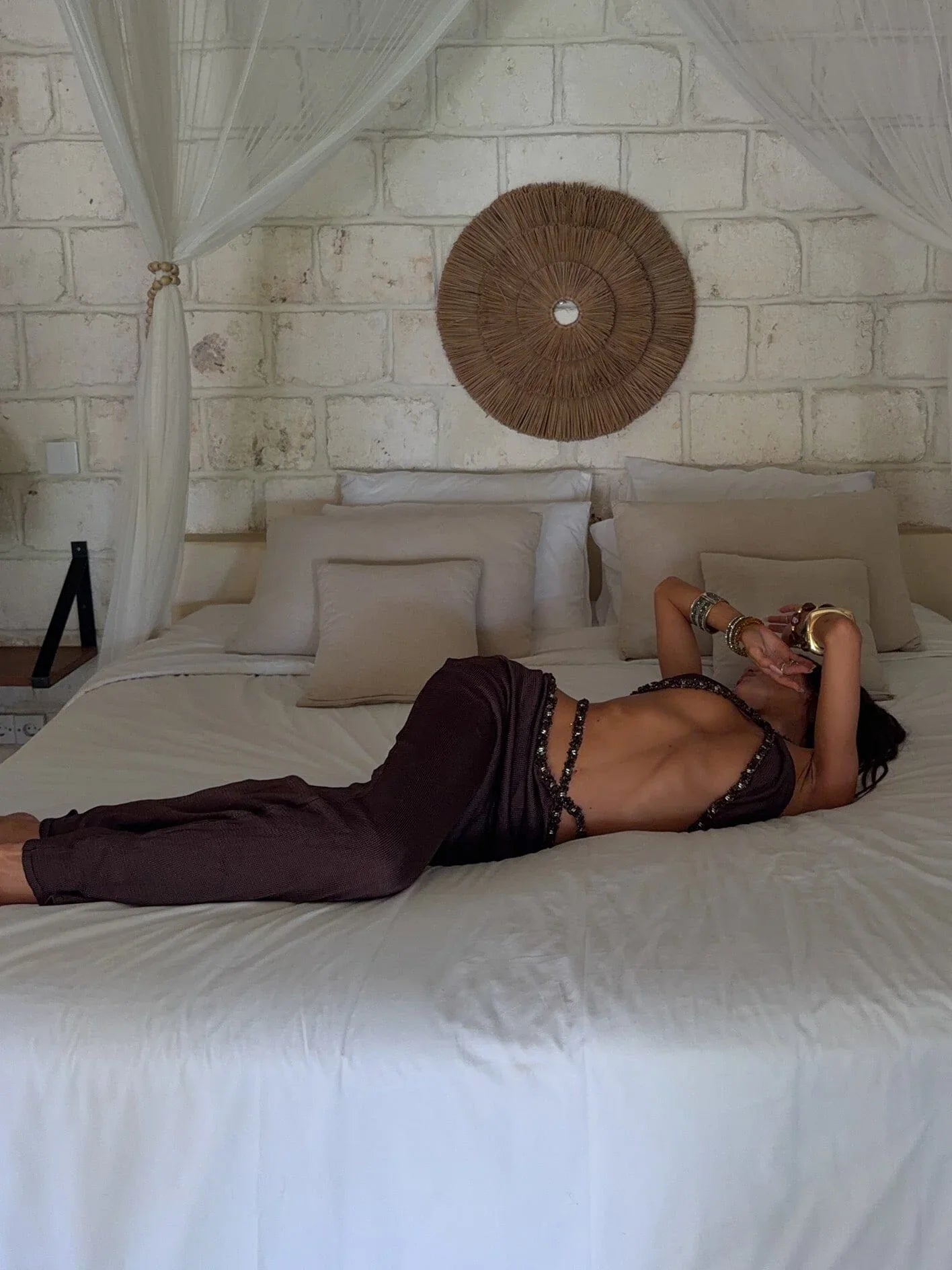 Rai Maxi Skirt Chocolate