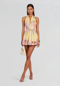 Kysha Short Dress with Belt Buckle