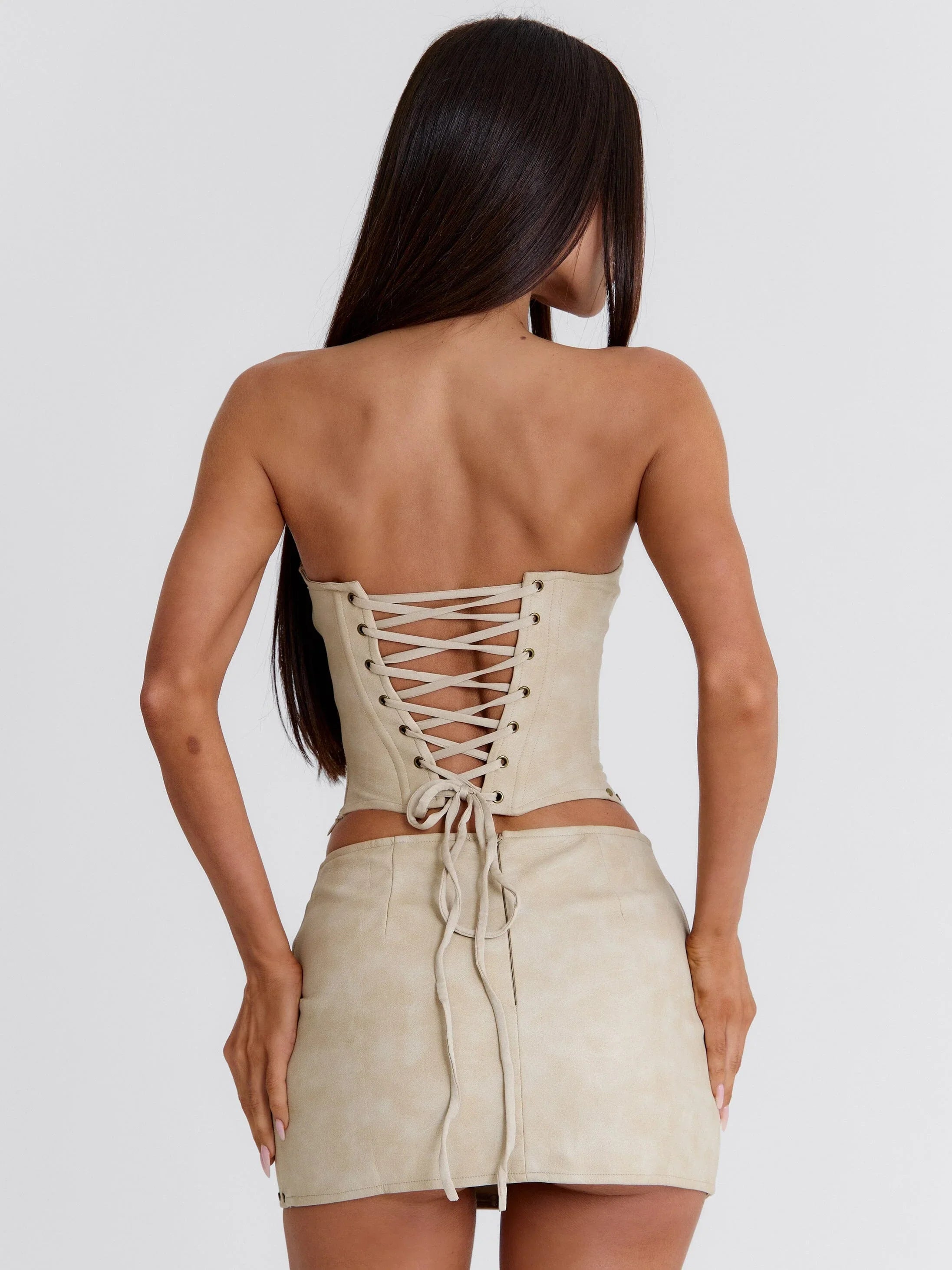 Rodeo Mini Skirt Sand