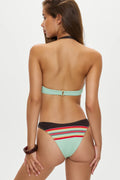 Dove Striped Bikini Bottom - Desert Dusk