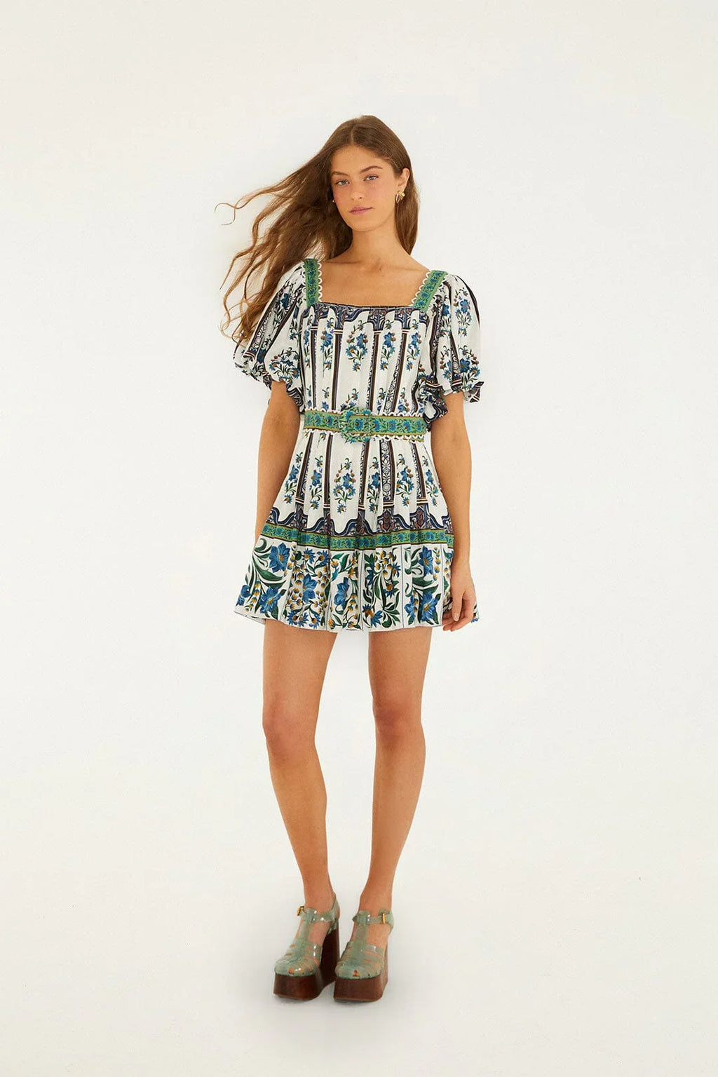 Off-White Manoela Belted Mini Dress