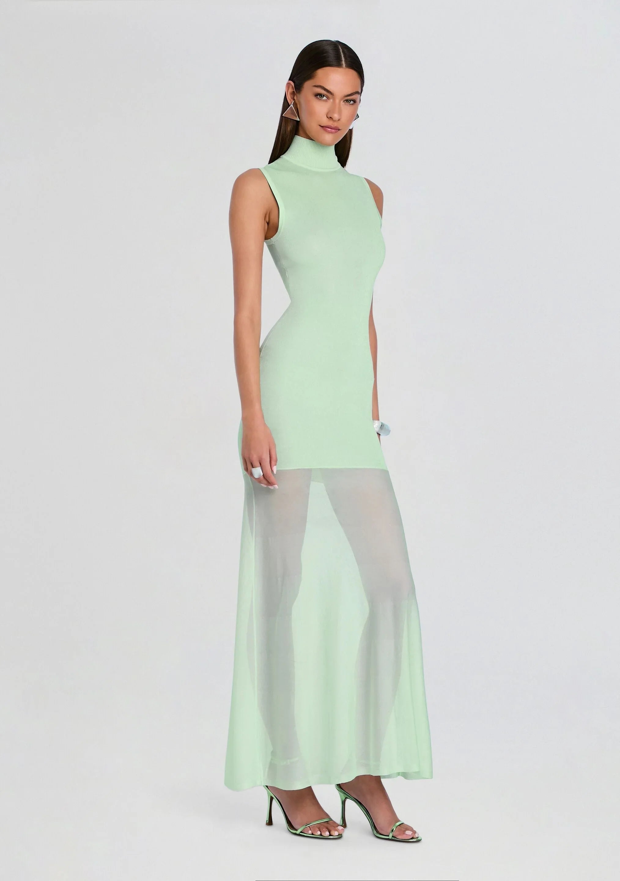 Amine Knit Maxi Dress