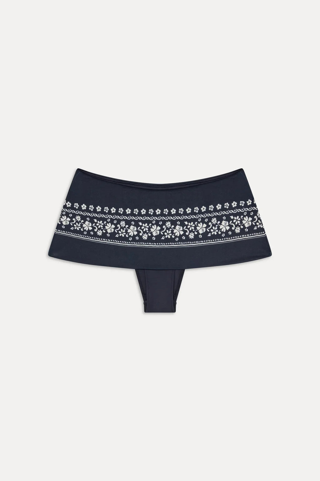 Clover Swim Skirt - Malibu Blue