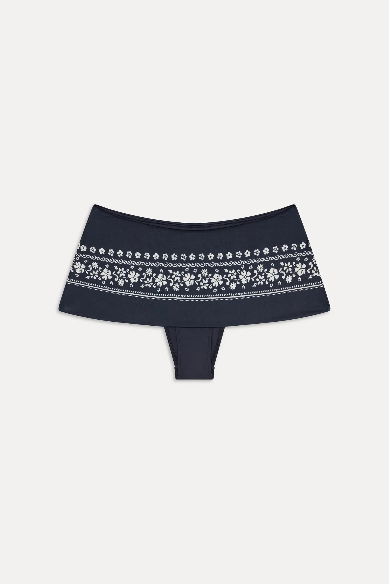 Clover Swim Skirt - Malibu Blue