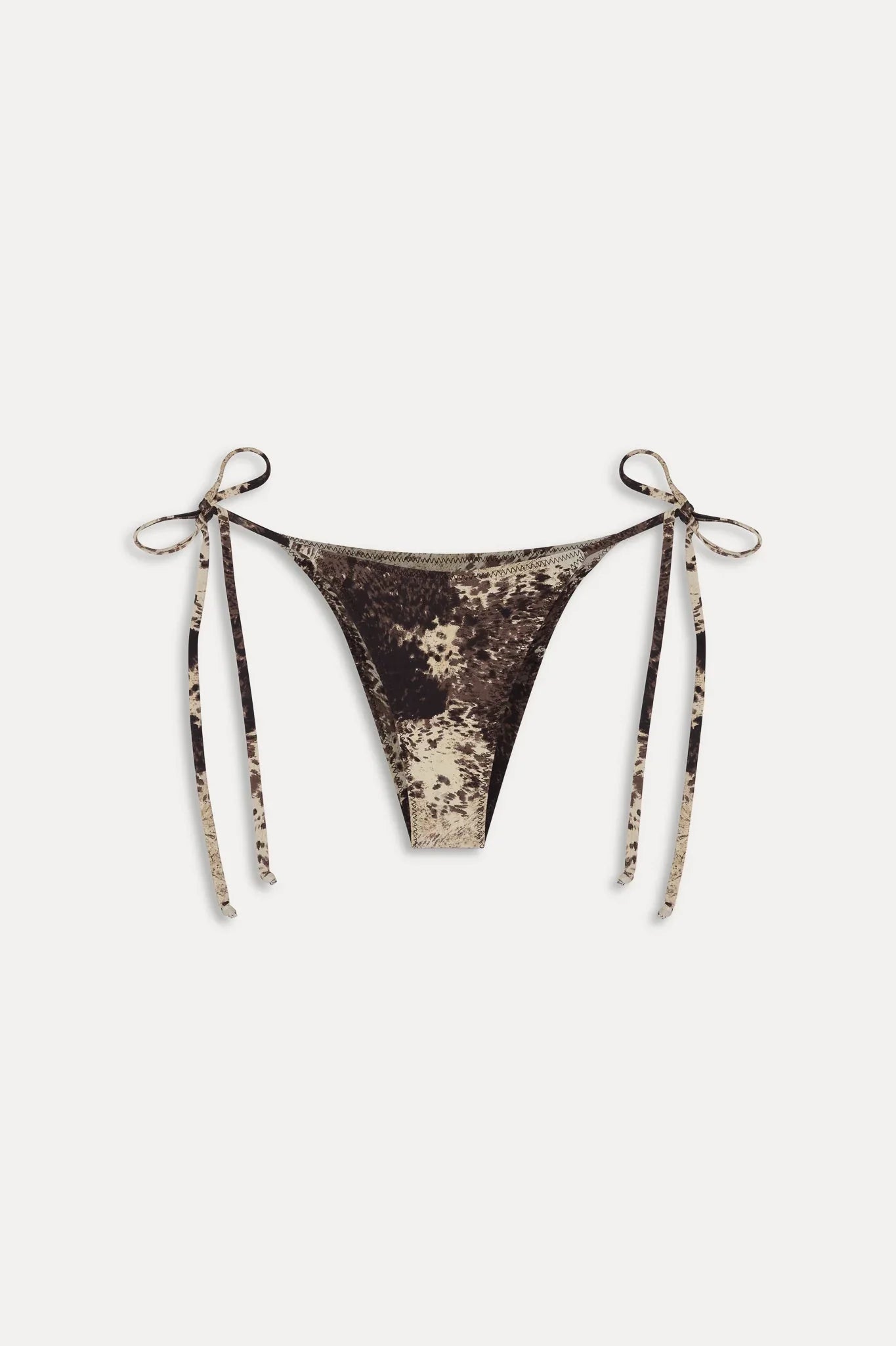 Mackenzie Reversible String Bikini Bottom - Saddle Up