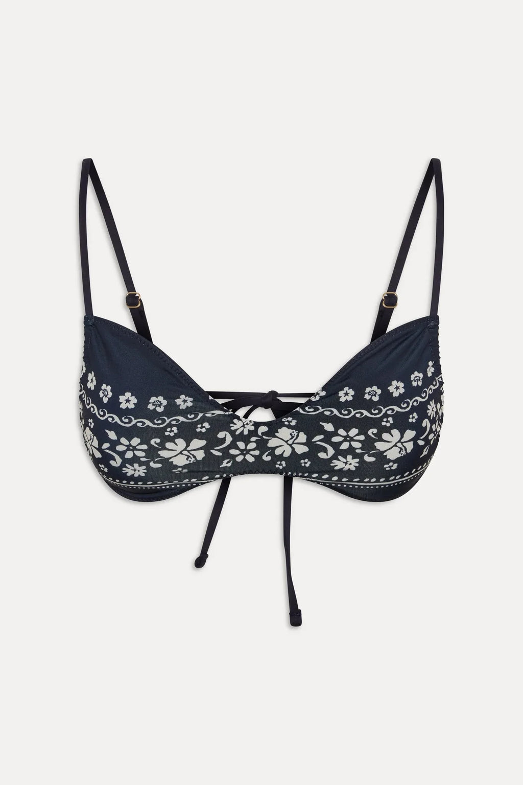 Magnolia Skimpy Bikini Top - Malibu Blue