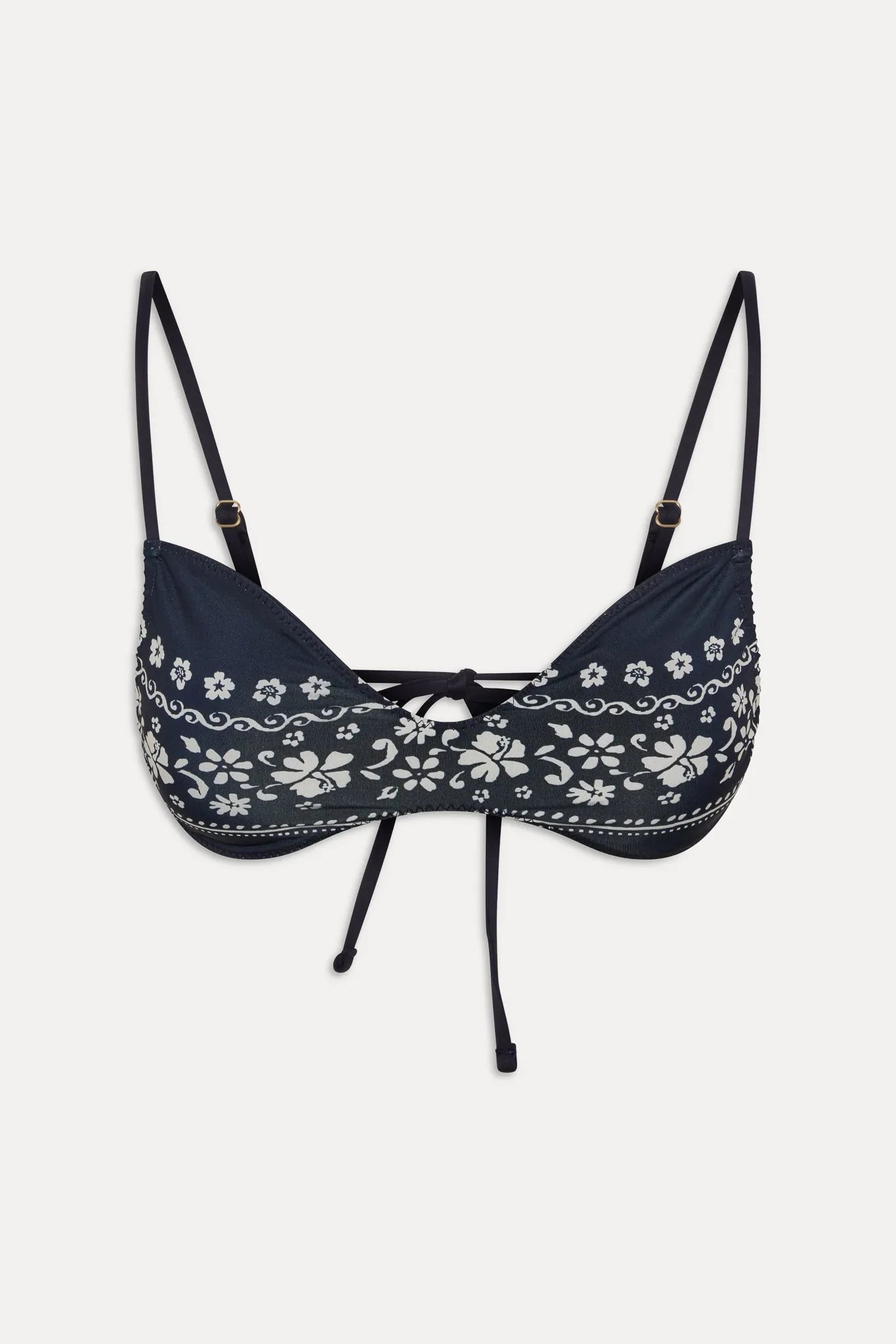 Magnolia Skimpy Bikini Top - Malibu Blue