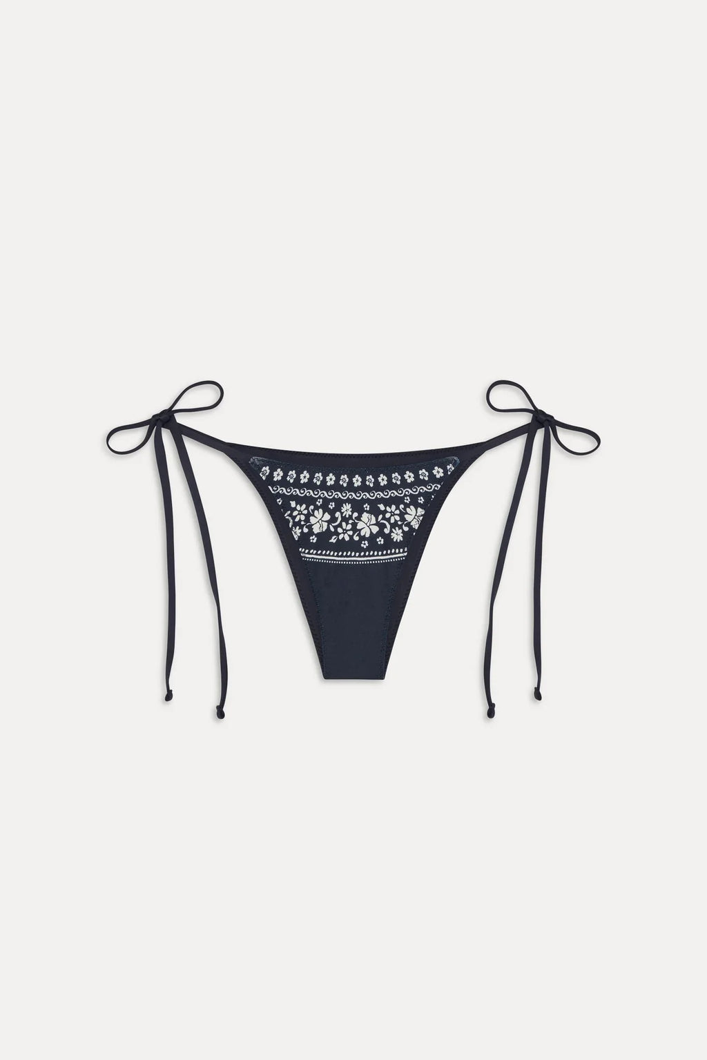 Mackenzie Cheeky String Bikini Bottom - Malibu Blue