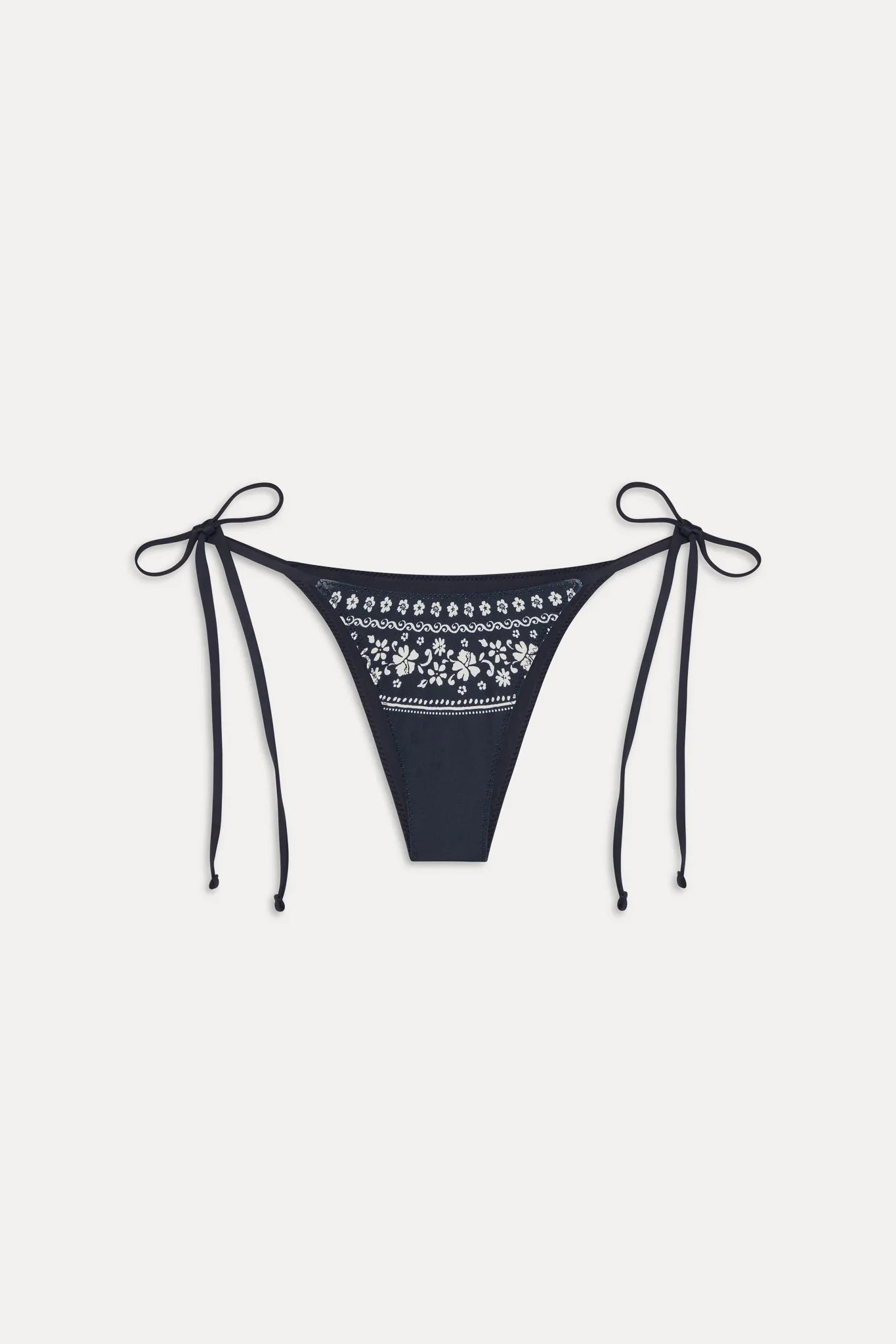 Mackenzie Cheeky String Bikini Bottom - Malibu Blue