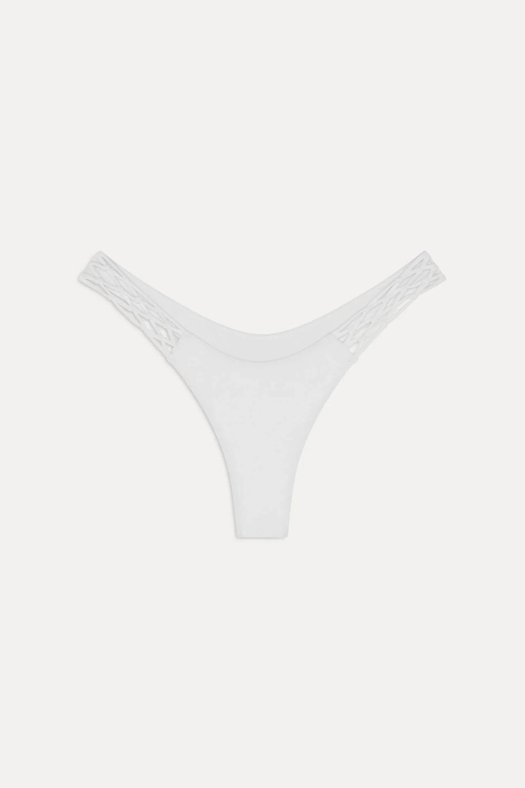 x JENNIE Encore Micro Bikini Bottom - Optic White