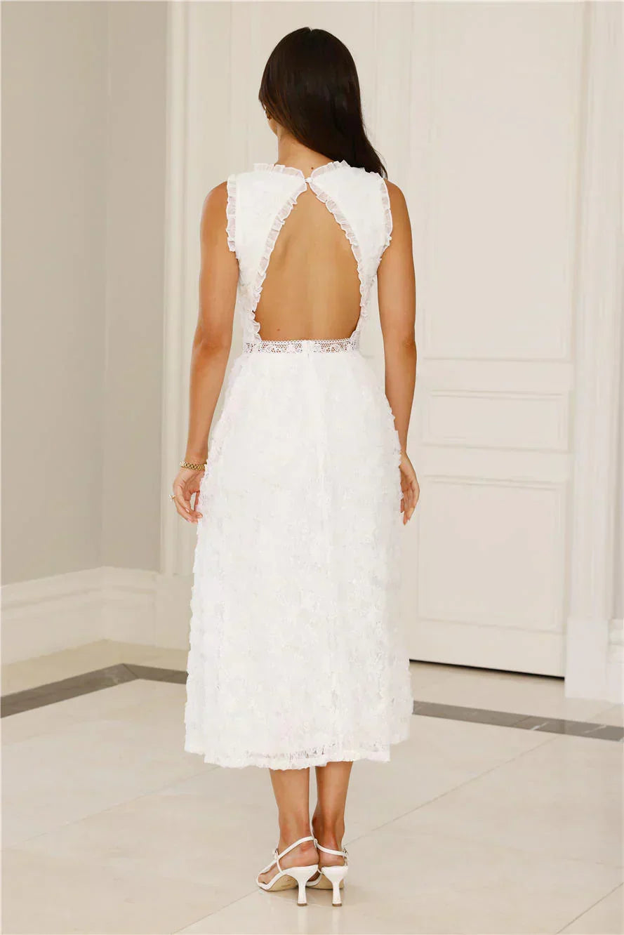 Ballet Era Lace Midi Dress