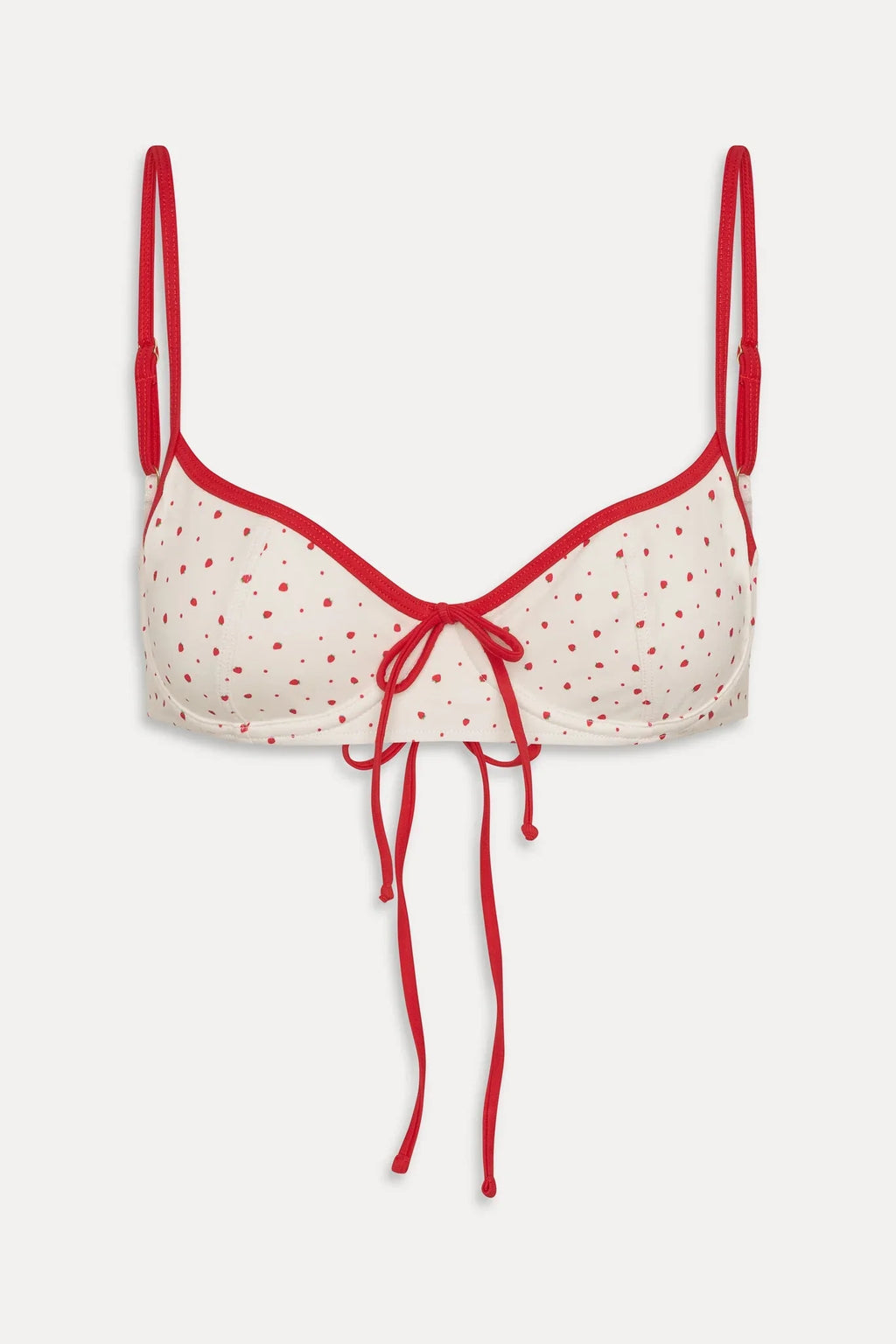 Cola Underwire Bikini Top - Tiny Berry