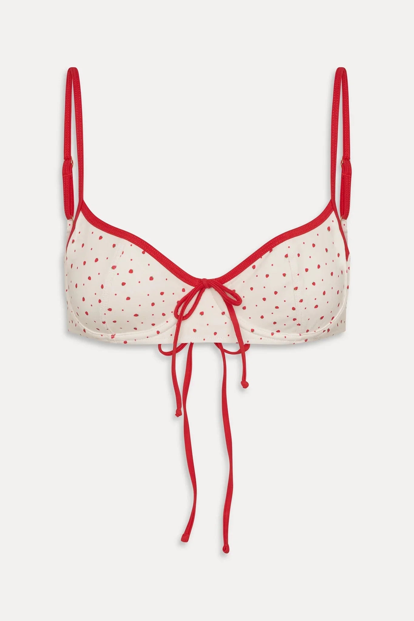 Cola Underwire Bikini Top - Tiny Berry