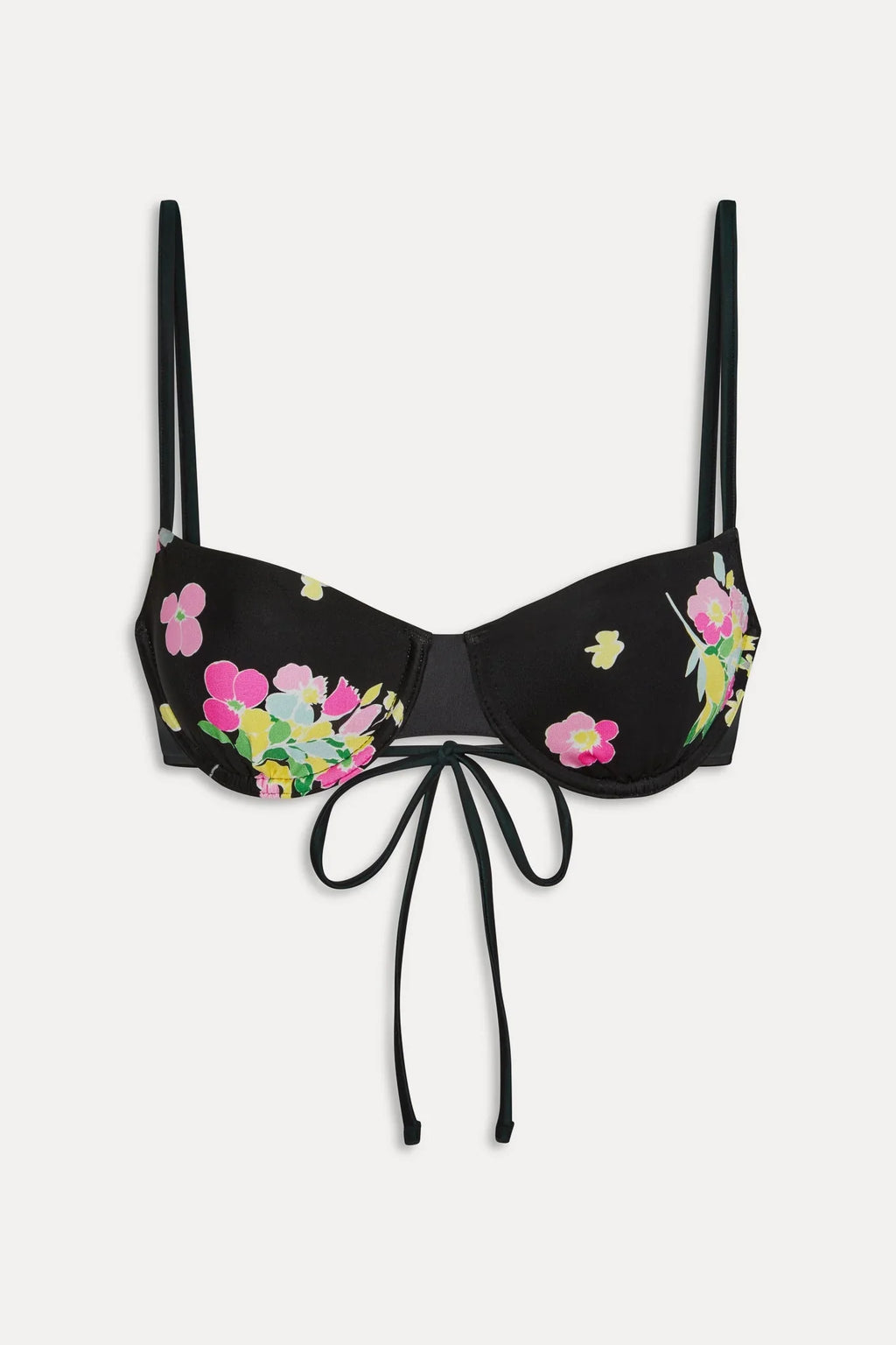 Morning Underwire Bikini Top - Midnight Blossom