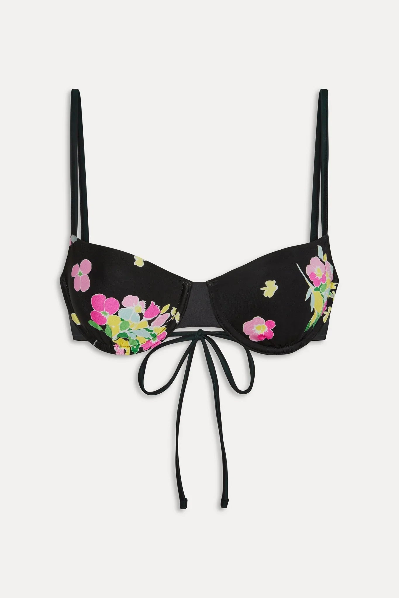 Morning Underwire Bikini Top - Midnight Blossom