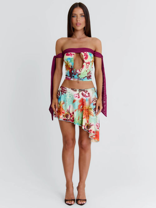 Azaria Mini Skirt Rio